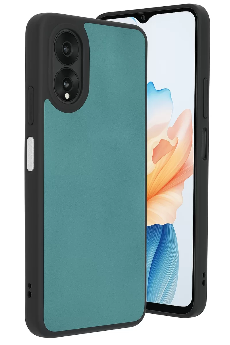 Newface Oppo A38 Kılıf Aras Deri Kapak - Açık Yeşil