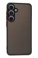 Newface Samsung Galaxy S24 Kılıf Montreal Silikon Kapak - Siyah