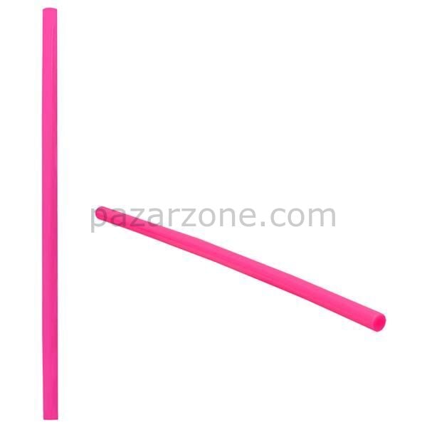 Mum Sıcak Silikon Pembe 11,2 mm  30 Cm Kalın