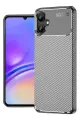 Newface Samsung Galaxy A06 Kılıf Auto Focus Karbon Kapak - Gri