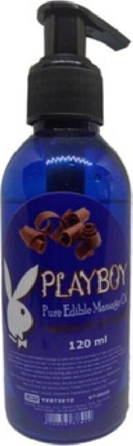 Playboy Masaj Yağı Çikolata Aromalı Pure Edible Aromaterapi 120ML / Playboy Chocolate Flavored Massage Oil 120ML