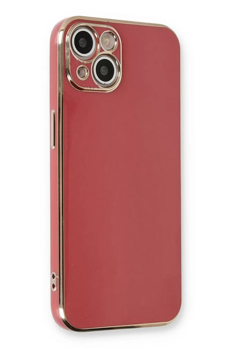 Newface Apple iPhone 13 Kılıf Volet Silikon - Kırmızı