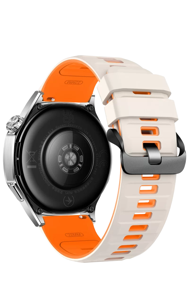 Newface Apple Watch Ultra 49mm Minoc Kordon - Beyaz-Turuncu