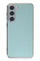 Newface Samsung Galaxy S23 Kılıf Volet Silikon - Açık Yeşil