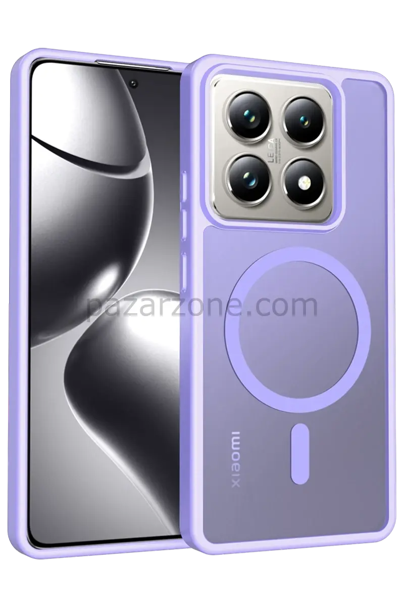 Joko Xiaomi Mi 14T Pro Jota Magsafe Kapak - Lila