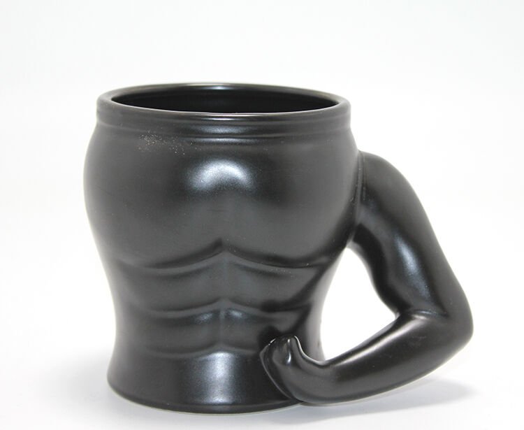 Vücut Tasarım Porselen Kupa Bardak