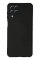 Newface Samsung Galaxy M33 Kılıf Nano içi Kadife Silikon - Siyah