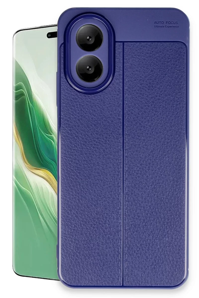 Newface Oppo A38 Kılıf Auto Focus Kapak - Lacivert