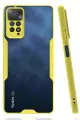 Newface Xiaomi Redmi Note 11 Pro Kılıf Platin Silikon - Sarı