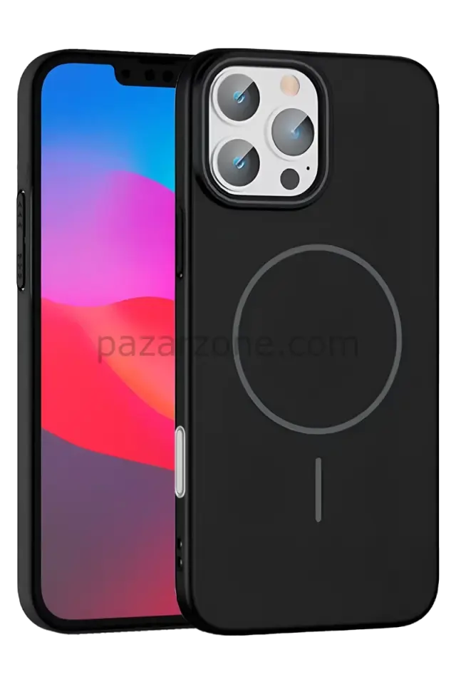 Joko Apple iPhone 16 Pro Max Broş Magsafe Kapak - Siyah