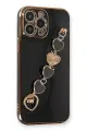 Newface Apple iPhone 13 Pro Kılıf Esila Silikon - Siyah