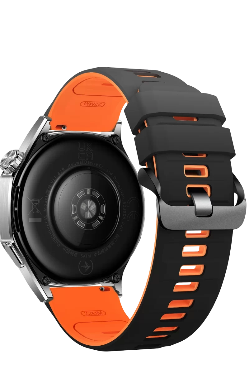 Newface Apple Watch Ultra 49mm Minoc Kordon - Siyah-Turuncu
