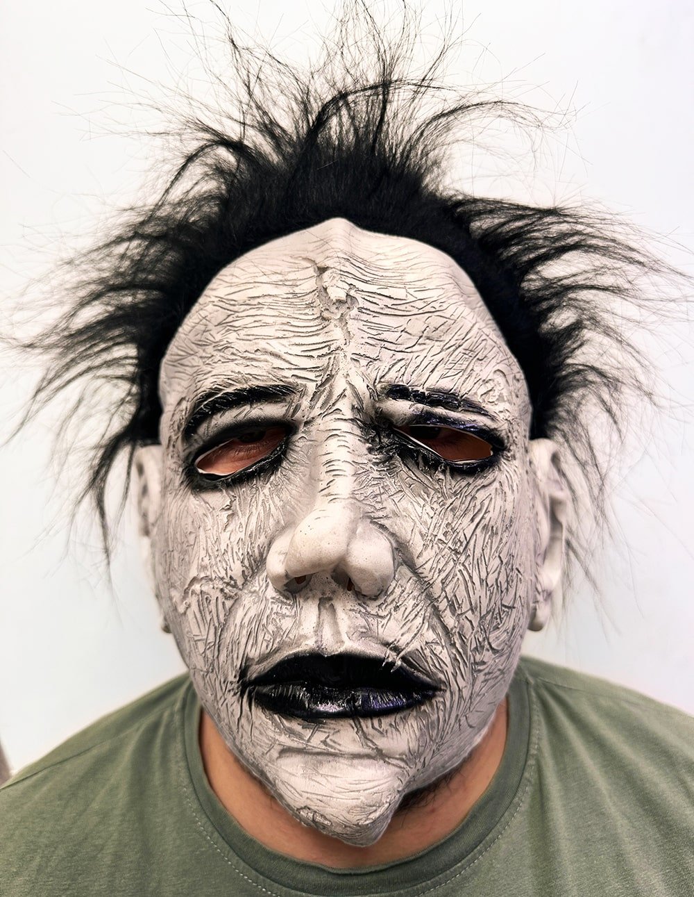 Michael Myers Siyah Saçlı Yüz Maskesi