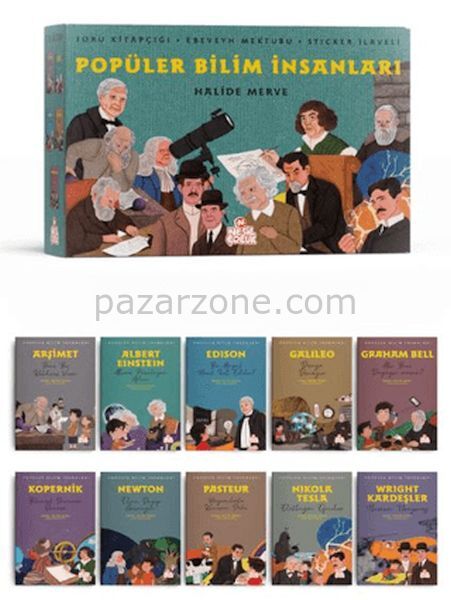 Popüler Bilim İnsanları (10 Kitap)