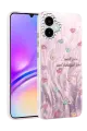 Newface Samsung Galaxy A06 Kılıf Blade Aynalı Desenli Kapak - Desen 8