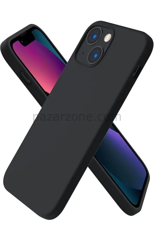 Newface Apple iPhone 13 Mini Kılıf First Silikon - Siyah