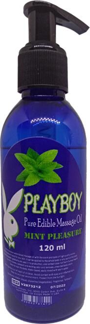Playboy Nane Aromalı Pure Edible Masaj YAĞI120 ml