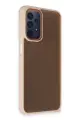 Newface Samsung Galaxy A23 4G Kılıf Elegant Kapak - Pudra