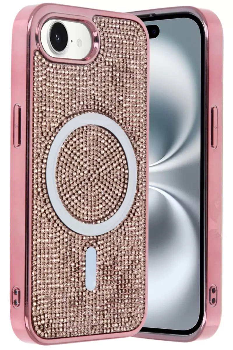 Joko Apple iPhone 16E Helen Magsafe Kapak - Pembe