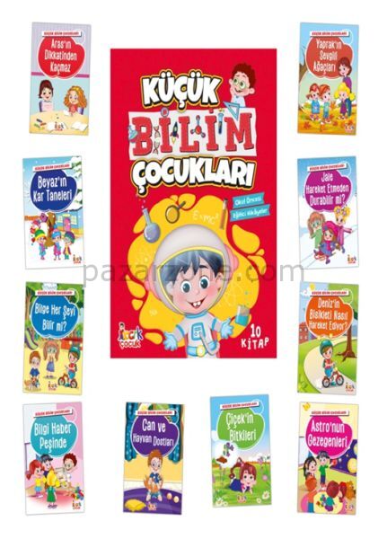 Küçük Bilim Çocukları - (10 Kitap)
