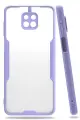 Newface Xiaomi Redmi Note 9S Kılıf Platin Silikon - Lila