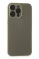 Newface Apple iPhone 15 Pro Max Kılıf Puma Silikon - Titan Gri