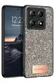 Onegif Xiaomi Mi 14T Pro Bright Simli Kapak - Gold