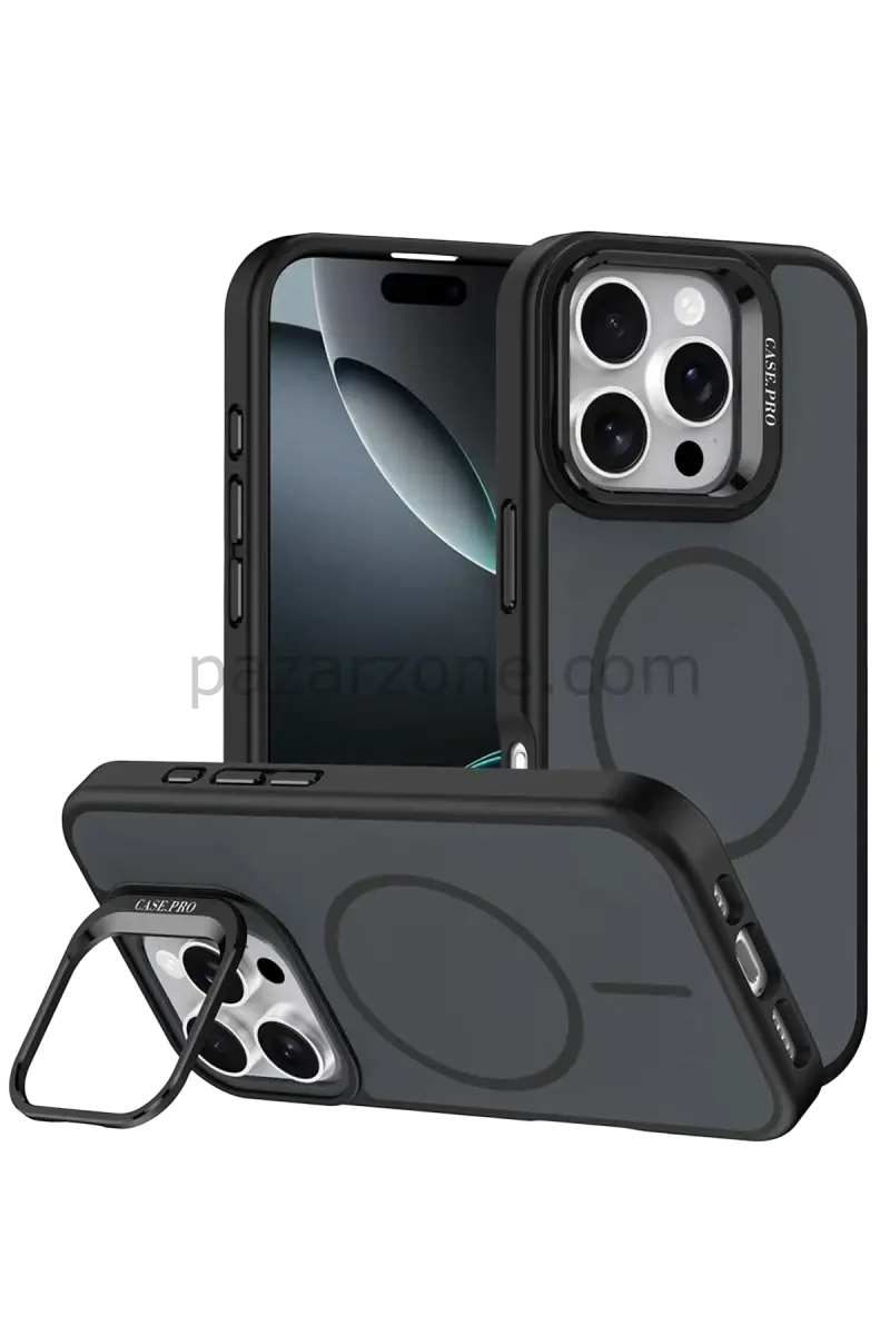 Joko Apple iPhone 16 Pro Max Flexa Magsafe Kapak - Siyah