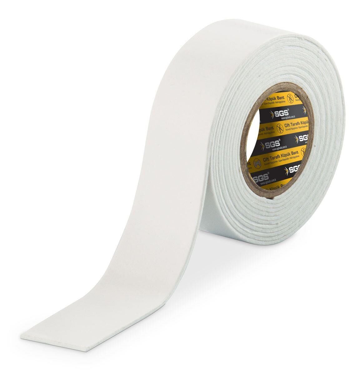 SGS 1231 Çift Taraflı Köpük Bant 18 mm 2 Metre