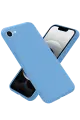 Newface Apple iPhone 16E Kılıf Nano içi Kadife Silikon - Mavi