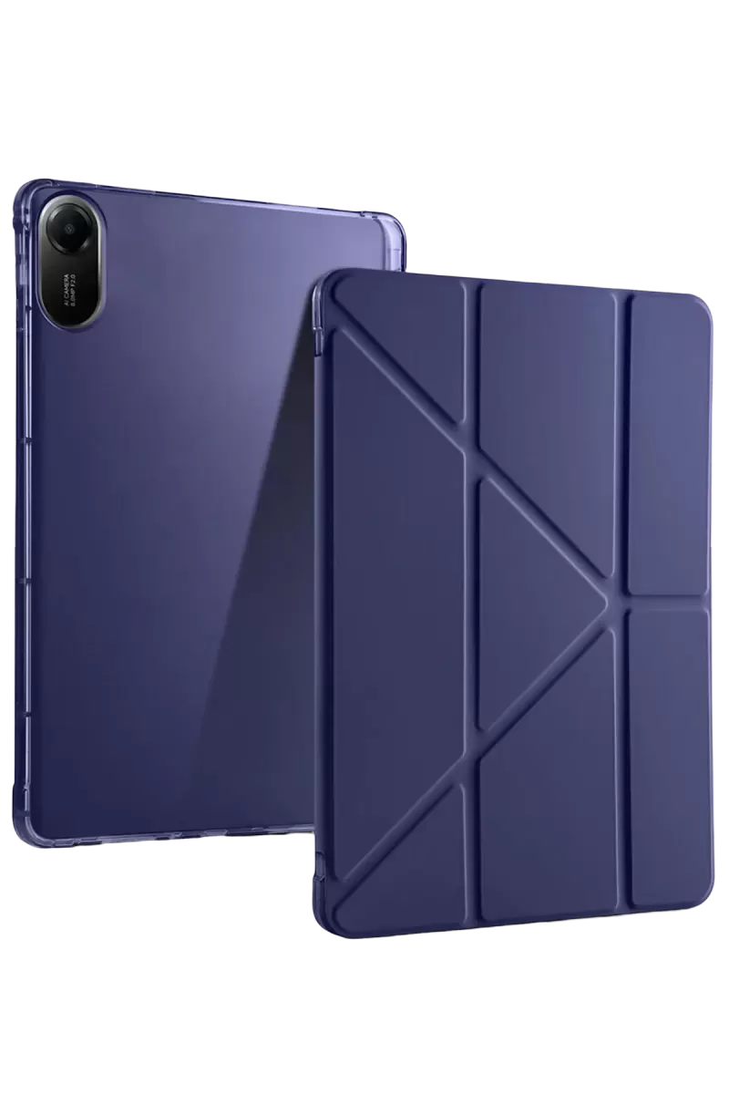 Newface Xiaomi Redmi Pad 2 Kalemlikli Mars Tablet Kılıfı - Lacivert