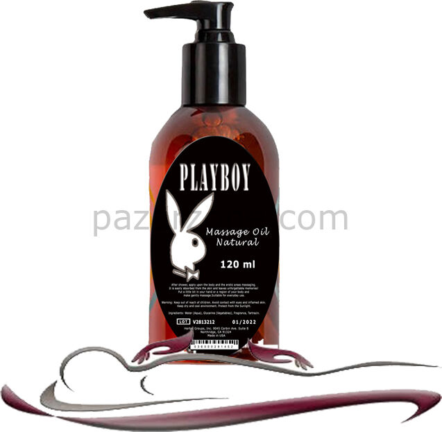 Playboy Natural Massage Oil 120 ml Kokusuz Vücut Masaj Yağı