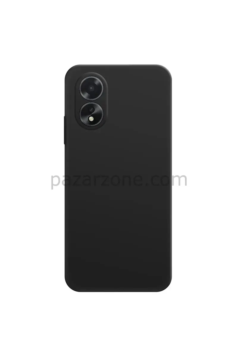 Newface Oppo A38 Kılıf First Silikon - Siyah
