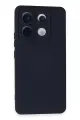 Newface Xiaomi Redmi Note 13 Pro 5G Kılıf Nano içi Kadife Silikon - Lacivert