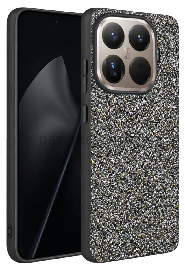 Onegif Xiaomi Mi 15T Pro Bright Simli Kapak - Gold