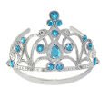Mavi Taşlı Prenses Tacı