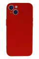 Newface Apple iPhone 13 Mini Kılıf Nano içi Kadife Silikon - Kırmızı