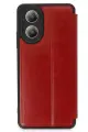 Newface Oppo A38 Kılıf Flip Cover - Kırmızı