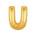 Altın Sarısı Folyo U Harfi Balon 1 Metre