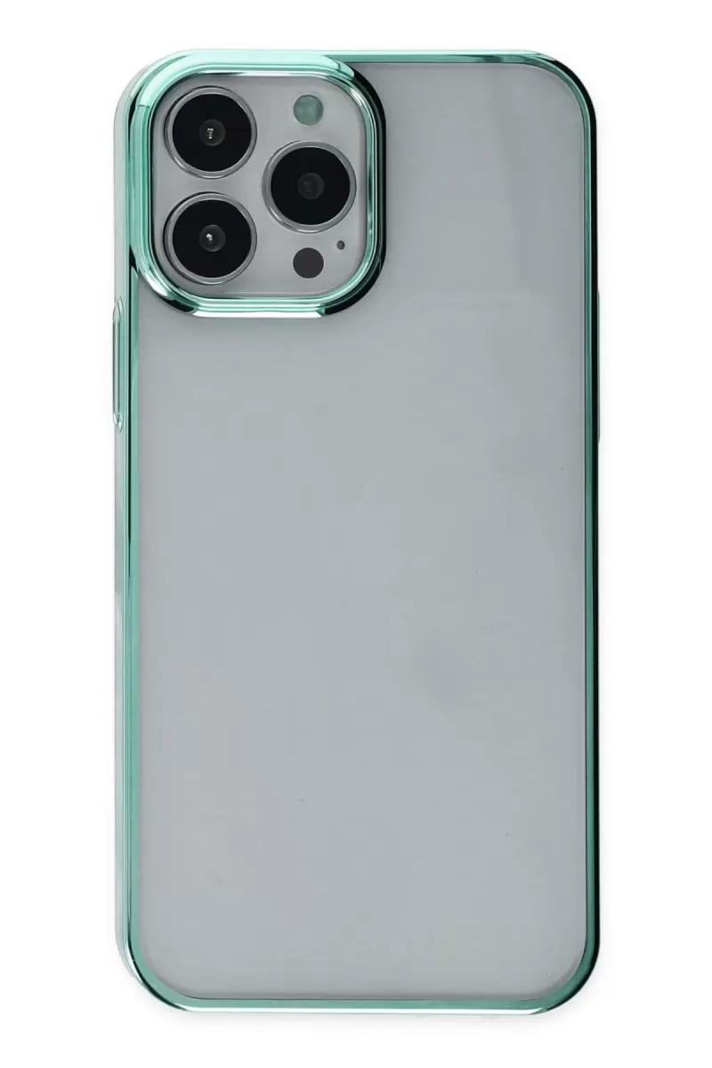 Newface Apple iPhone 14 Pro Kılıf Element Silikon - Yeşil