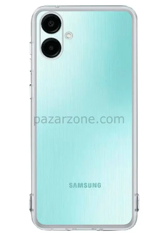 Newface Samsung Galaxy A06 Kılıf Lüx Şeffaf Silikon