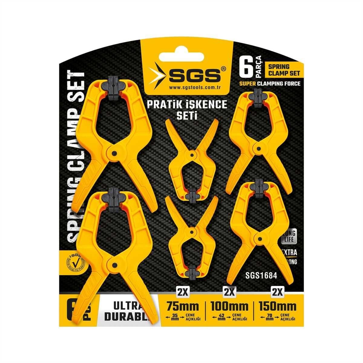 SGS 1684 Pratik Mini İşkence Seti 6 Parça