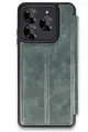 Newface General Mobile Era 30 Kılıf Flip Cover - Koyu Yeşil