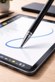 İphone 8 Uyumlu Dokunmatik Stylus Kalem Disk Uçlu Hassas Tablet Telefon Çizim Kalemi