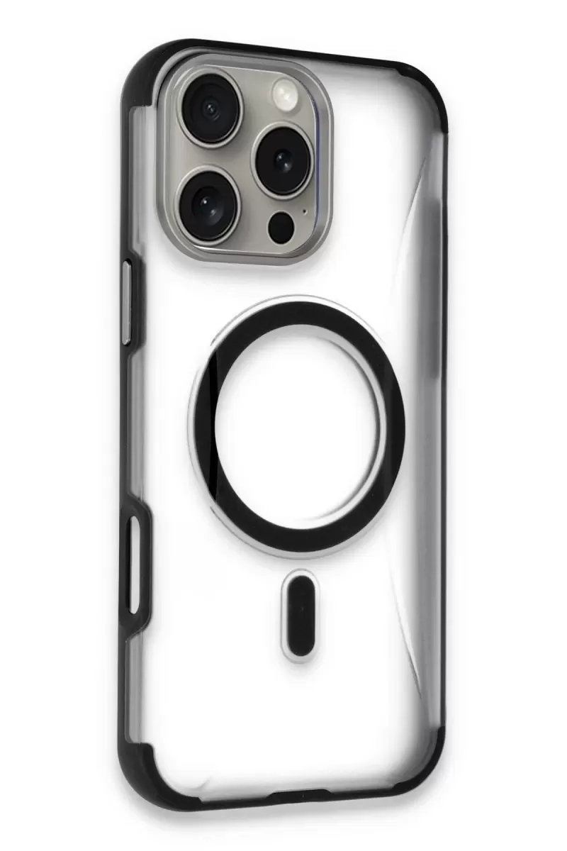 Joko Apple iPhone 16 Pro Max Hilton Magsafe Kapak - Siyah