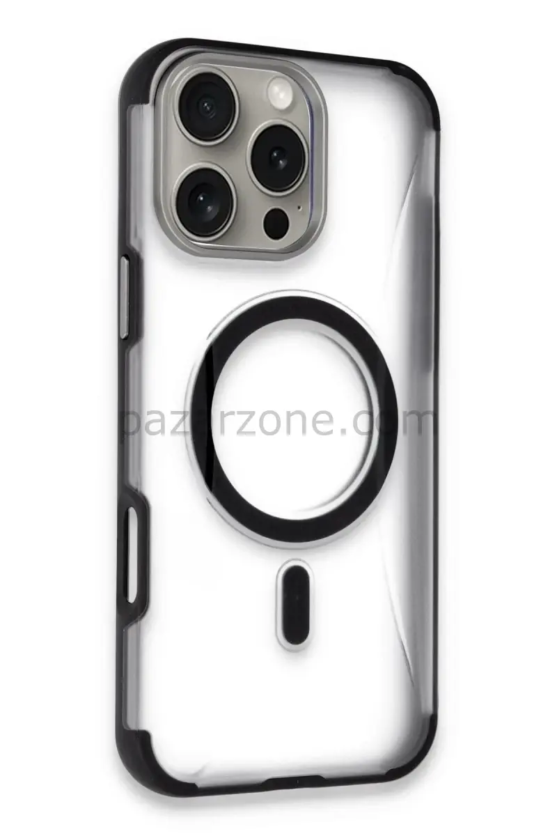 Joko Apple iPhone 16 Pro Max Hilton Magsafe Kapak - Siyah