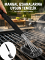 Uzun Saplı Izgara Temizleme Fırçası Çelik Telli Yeni Nesil
