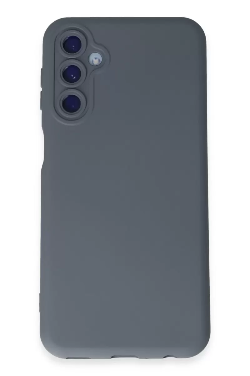 Newface Samsung Galaxy M34 5G Kılıf Nano içi Kadife Silikon - Gri