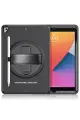 Newface Apple iPad 10.2 (7.nesil) Kılıf Hand Strap Tablet Kılıfı - Siyah