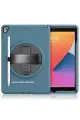 Newface Apple iPad 10.2 (7.nesil) Kılıf Hand Strap Tablet Kılıfı - Turkuaz